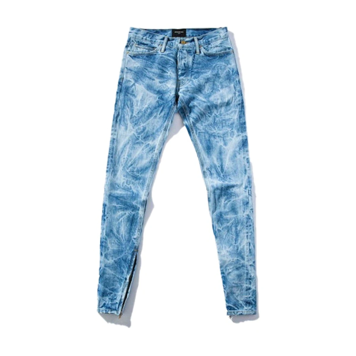 Beli Fear of God Selvedge Denim Holy Water Denim Jeans Indigo