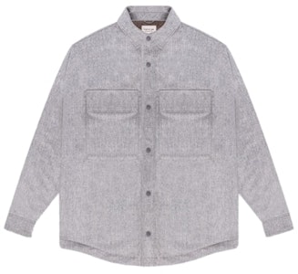 Camisa Chaqueta Sherpa Fear of God Forrada Gris Jaspeado Buy Camisa Chaqueta Sherpa Fear of God Forrada Gris Jaspeado