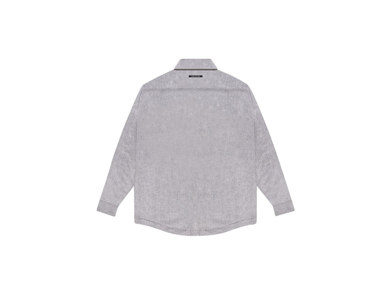 Order Fear of God 羊羔绒衬衫外套 灰色