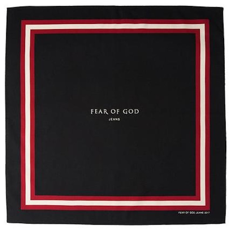 fear-of-god-silk-bandana-black