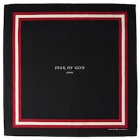 Fear of God Silk Bandana Black Fear of God Silk Bandana Black