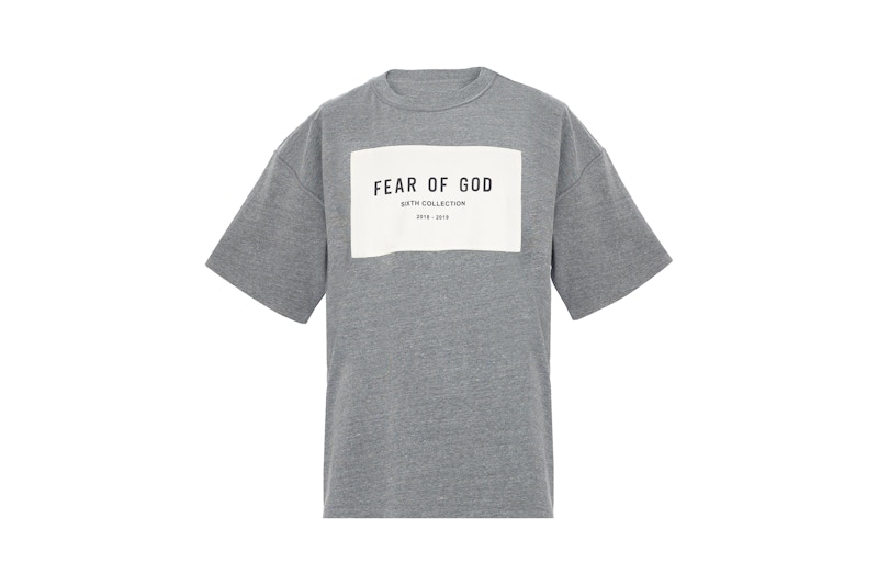 Buy Kaos Fear of God Koleksi Keenam Abu Muda