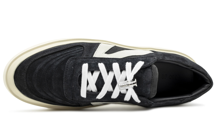 Lookbook 恐懼上帝低幫滑板鞋「黑色」6P20-7024-SUE-002