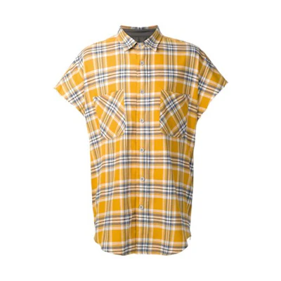 FOG Sleeveless Flannel Yellow