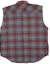 Order Fear of God Sleeveless Plaid Flannel Shirt Grey