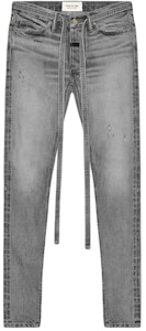 Fear of God Slim Denim Jeans Kelabu Tuhan Buy Fear of God Slim Denim Jeans Kelabu Tuhan