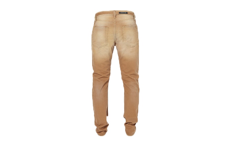 Order Fear of God Slim Denim Jeans Warna Karat Rust