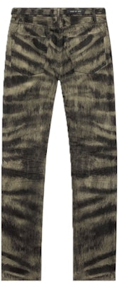 Fear of God Slim Jeans Denim Motif Zebra Order Fear of God Slim Jeans Denim Motif Zebra