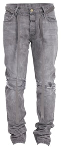 Fear of God Slim Fit Jeans Kelabu Pudar Lelaki Buy Fear of God Slim Fit Jeans Kelabu Pudar Lelaki