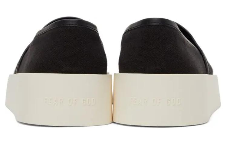 Shop Fear of God Slip-On Loafer 'Hitam' Fg80013