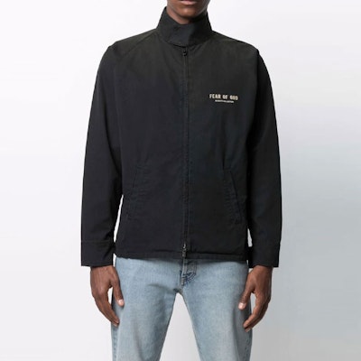 Fear of God Souvenir Jacket 'Vintage Black' Shop Fear of God Souvenir Jacket 'Vintage Black'