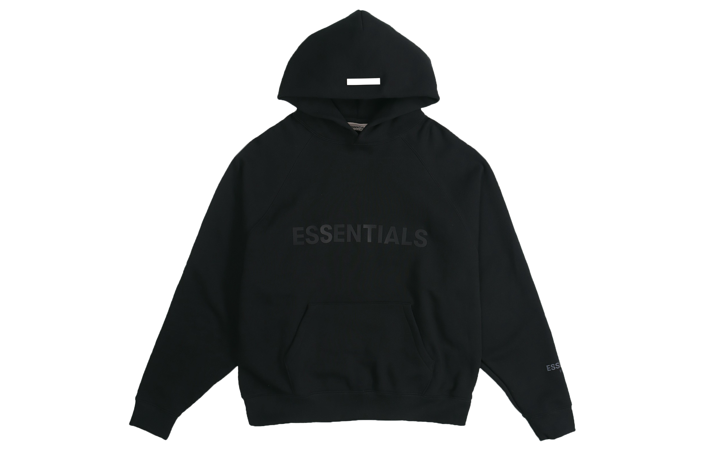 FOG SS20 Black Logo Pullover Hoodie Unisex Regular Fit FOG-SS20-402