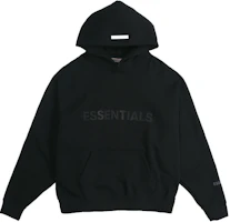 Fear of God SS20 Black Logo Pullover Hoodie Unisex Regular Fit FOG-SS20-402 Fear of God SS20 Black Logo Pullover Hoodie Unisex Regular Fit FOG-SS20-402