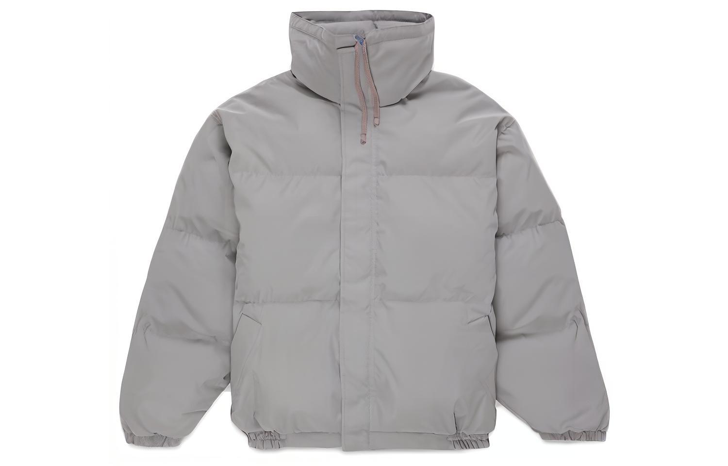 FOG SS20 Silver Reflective Puffer Jacket - Unisex Dark Gray Heavyweight FOG-SS20-96