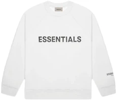 Fear of God SS20 Sports Shorts White Heavyweight Letter Print Sweatshirt Unisex FOG-SS20-103 Fear of God SS20 Sports Shorts White Heavyweight Letter Print Sweatshirt Unisex FOG-SS20-103