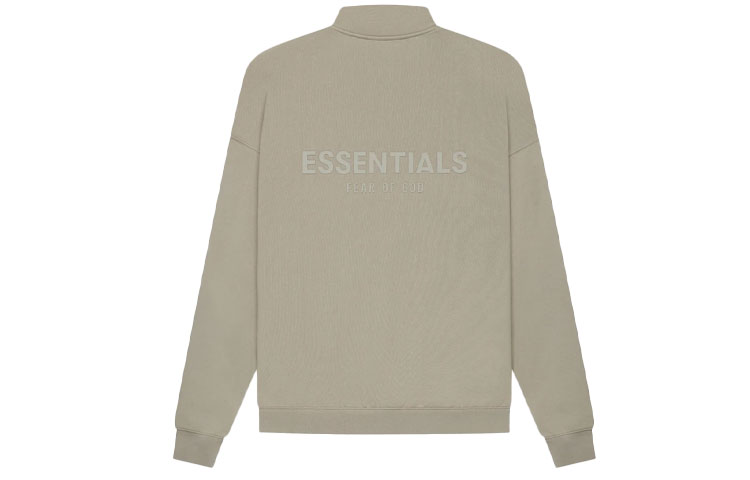 FOG SS21 Mockneck Half Zip Pullover Heavyweight Sweatshirt Moss-Unisex FOG-SS21-581