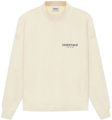 Fear of God SS21 仿領套頭毛衣 奶油色/奶霜色 厚重款男女衛衣 FOG-SS21-555 Buy Fear of God SS21 仿領套頭毛衣 奶油色/奶霜色 厚重款男女衛衣 FOG-SS21-555