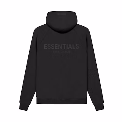 FOG SS21 Pull-Over Hoodie Stretch Limo Black Unisex Winter Heavyweight FOG-SS21-573