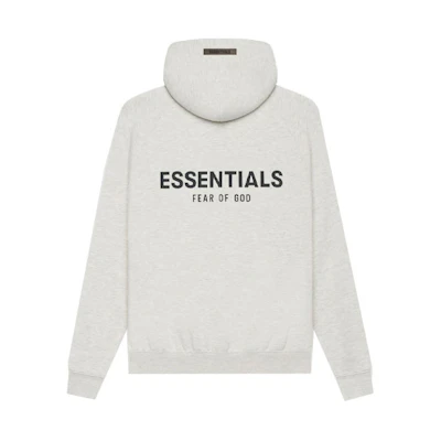 FOG SS21 Pullover Hoodie Light Heather Oatmeal Unisex Fleece Sweatshirt FOG-SS21-593