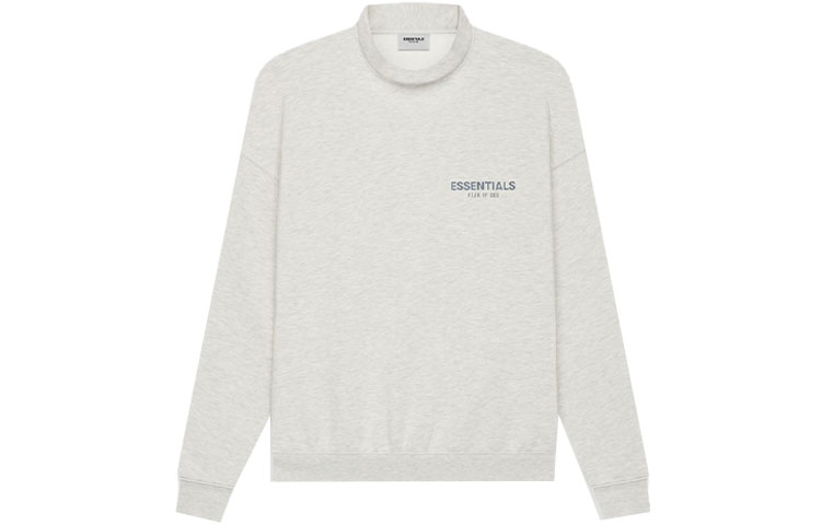 FOG SS21 Pullover Mockneck Oatmeal High-Neck Sweatshirt Unisex FOG-SS21-596