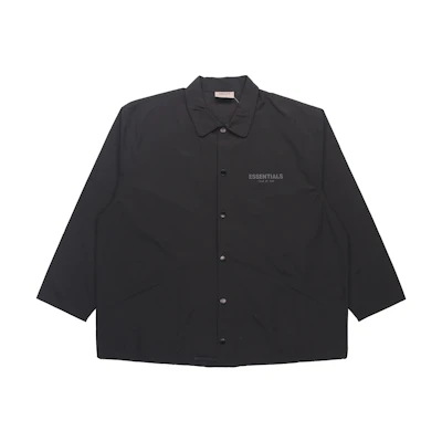 FOG SS21 Stretch Limo Black Coaches Jacket Unisex Heavyweight Classic FOG-SS21-628