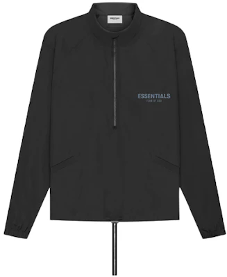 フィアオブゴッド SS21 ストレッチリモ ブラック ハーフジップ トラックジャケット ユニセックス FOG-SS21-627 Buy フィアオブゴッド SS21 ストレッチリモ ブラック ハーフジップ トラックジャケット ユニセックス FOG-SS21-627