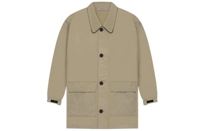 Fear of God SS22 Barn Jacket Oak - Heavy-Duty Windbreaker in Oak Brown FOG-SS22-386
