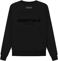 Fear of God SS22 Black Logo Crewneck Pullover Sweatshirt Unisex FOG-SS22-994 Fear of God SS22 Black Logo Crewneck Pullover Sweatshirt Unisex FOG-SS22-994