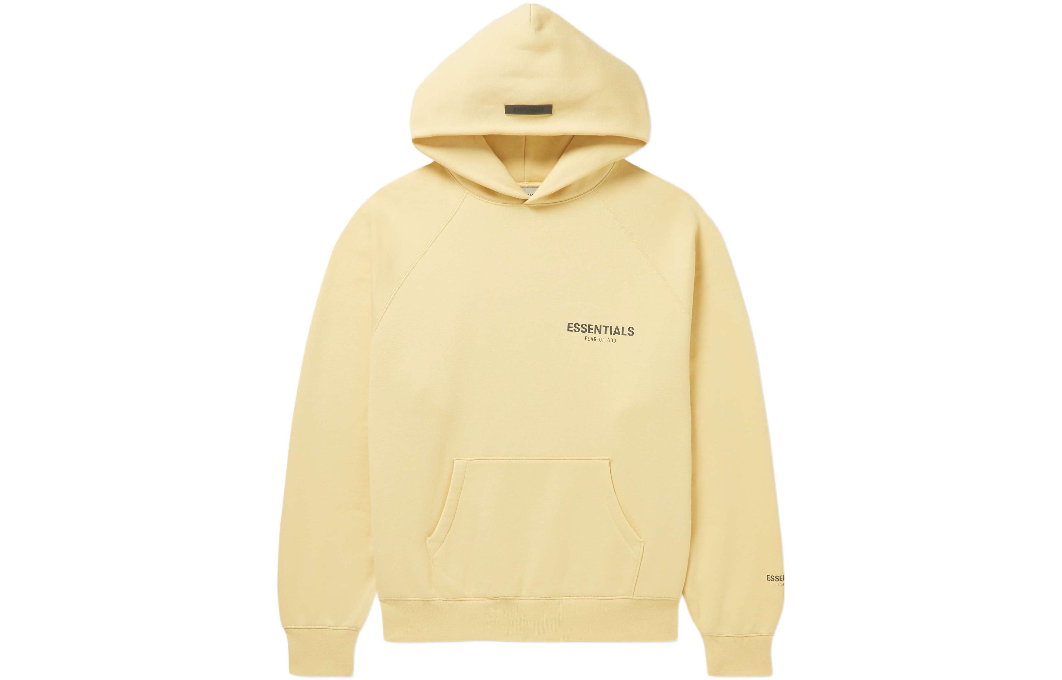 FOG SS22 Cream Garden Glow Heavyweight Hoodie Unisex Pullover FOG-SS22-008