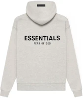 Fear of God SS22 Light Oatmeal Logo Pullover Heavyweight Hoodie - FOG-SS22-601 Fear of God SS22 Light Oatmeal Logo Pullover Heavyweight Hoodie - FOG-SS22-601