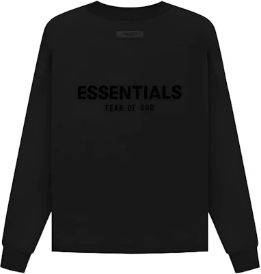 Fear of God SS22 寬鬆版黑色Logo圓領套頭男女衛衣 FOG-SS22-988 Buy Fear of God SS22 寬鬆版黑色Logo圓領套頭男女衛衣 FOG-SS22-988