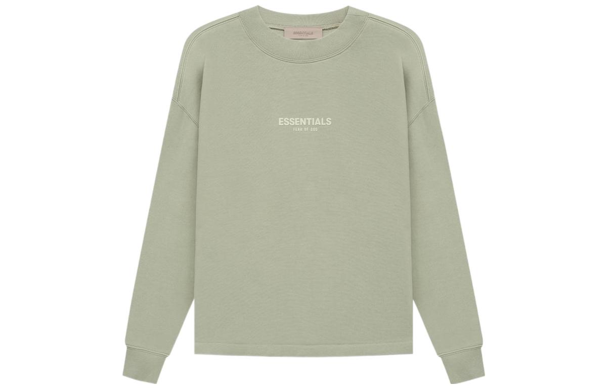 Fear of God SS22 Relaxed Crewneck Seafoam Heavyweight Sweatshirt Grey-Green FOG-SS22-145