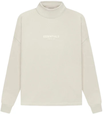 Fear of God SS22 Relaxed Mockneck Wheat Logo Sweatshirt Berat - FOG-SS22-130 Buy Fear of God SS22 Relaxed Mockneck Wheat Logo Sweatshirt Berat - FOG-SS22-130