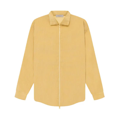 FOG SS23 Corduroy Shirt Jacket Light Tuscan Yellow Heavyweight Style FOG-SS23-043