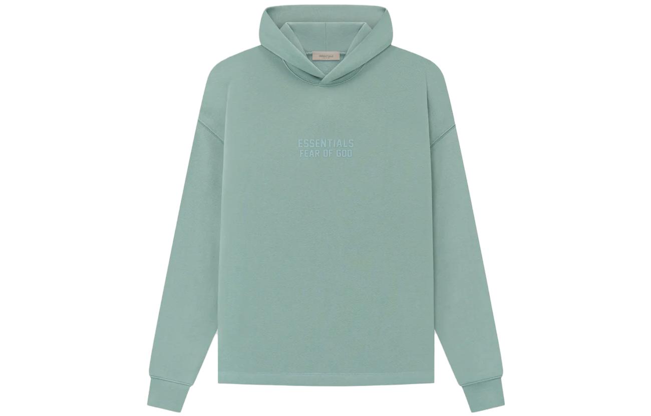 FOG SS23 Drop 2 Relaxed Hoodie Sycamore Misty Blue Heavyweight Menswear FOG-SS23-277