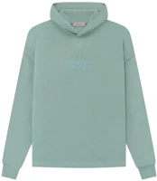 Fear of God SS23 Drop 2 Relaxed Hoodie Sycamore Misty Blue Heavyweight Menswear FOG-SS23-277 Fear of God SS23 Drop 2 Relaxed Hoodie Sycamore Misty Blue Heavyweight Menswear FOG-SS23-277
