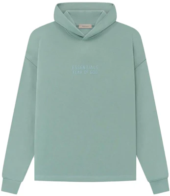 Fear of God SS23 Drop 2 Relaxed Hoodie Sycamore Misty Blue Heavyweight Menswear FOG-SS23-277 Buy Fear of God SS23 Drop 2 Relaxed Hoodie Sycamore Misty Blue Heavyweight Menswear FOG-SS23-277