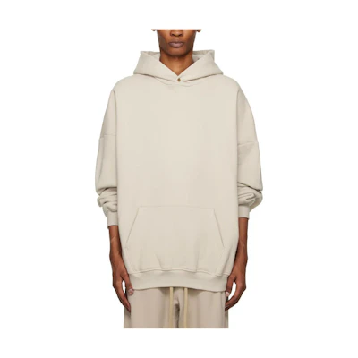 FOG SS23 Eternal Cement Hoodie Cotton Fleece Pullover - Logo Detail FOG-SS23-739