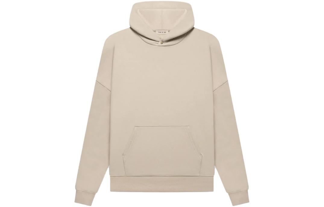 FOG SS23 ETERNAL Fleece Hoodie Dusty Beige Unisex Casual Hoodie FOG-SS23-719