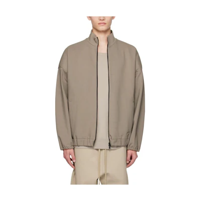 FOG SS23 Eternal Stretch Viscose Jersey Jacket Dusty Concrete Men’s Brown FOG-SS23-819