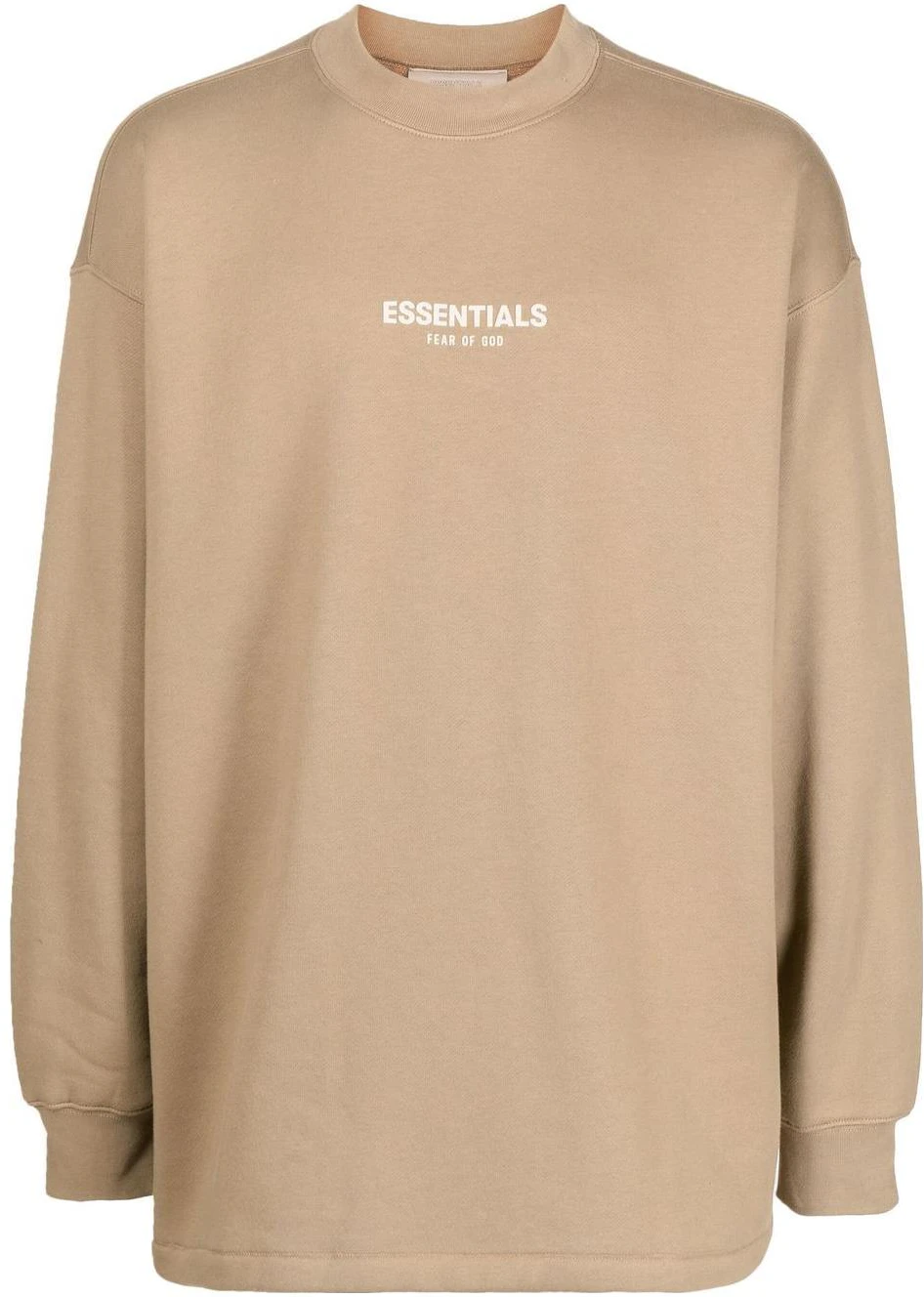 fear-of-god-ss-23-logo-print-heavyweight-crewneck-sweatshirt-caramel-brown-mens-192-bt-212075-f