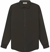 Fear of God SS23 Nylon Shirt Jacket Off Black - Heavyweight Windbreaker FOG-SS23-070 Fear of God SS23 Nylon Shirt Jacket Off Black - Heavyweight Windbreaker FOG-SS23-070