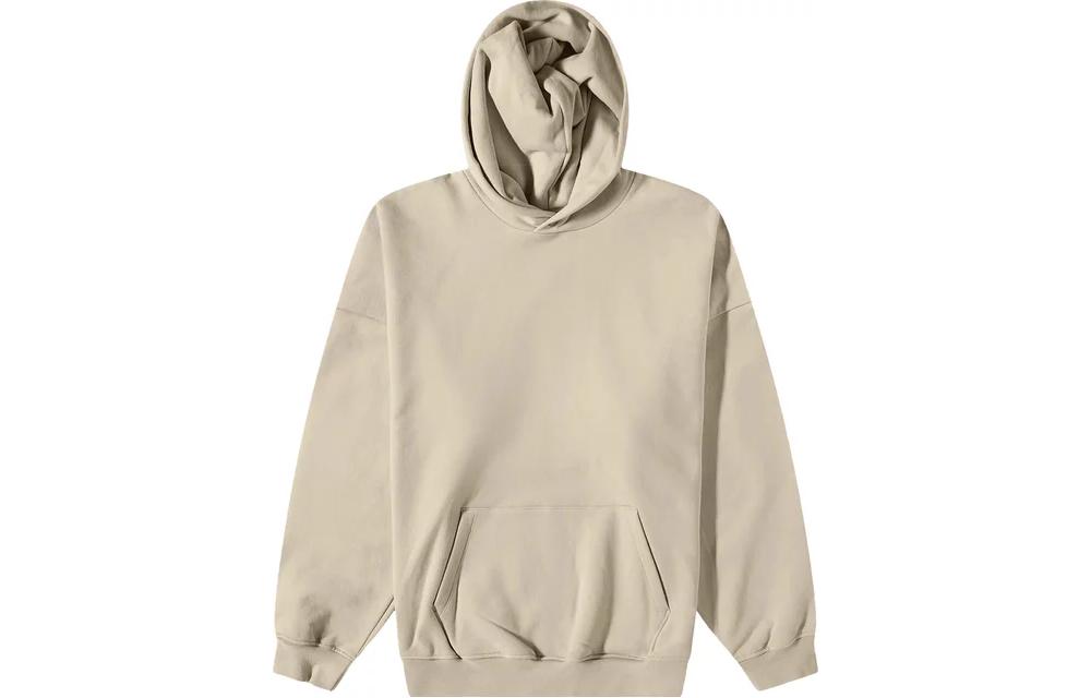 FOG SS23 Oversized Hoodie Gray Beige Mens Pullover FGE50-004AFLC252