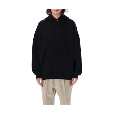 FOG SS23 Oversized Plain Hoodie - Black FGE50004AFLC001