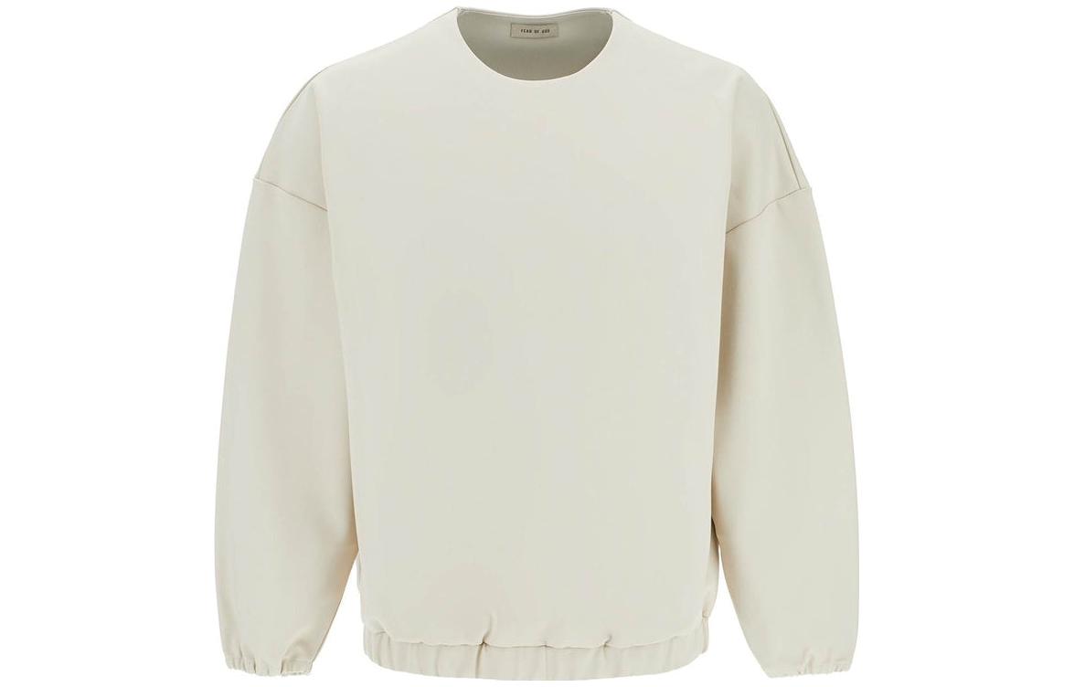 FOG SS23 Plain Crewneck Sweatshirt Beige Casual Wear FGE50200ATRI-024