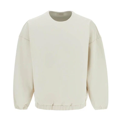 FOG SS23 Plain Crewneck Sweatshirt Beige Casual Wear FGE50200ATRI-024
