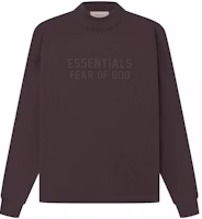 Fear of God SS23 Relaxed Crewneck Plum Logo Sweatshirt Purple FOG-SS23-024 Fear of God SS23 Relaxed Crewneck Plum Logo Sweatshirt Purple FOG-SS23-024
