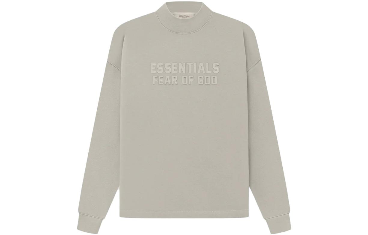 Fear of God SS23 Relaxed Crewneck Seal Logo Heavyweight Sweatshirt - Seal Gray FOG-SS23-022