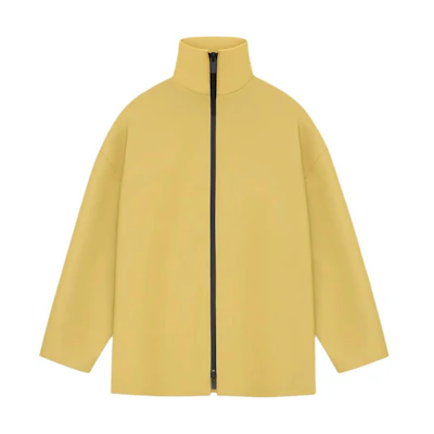 FOG SS24 8th Collection Rubberized High Neck Jacket Tuscan Unisex FG830-408RUB-720