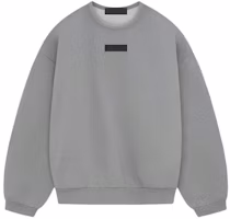 Fear of God SS24 Crewneck Sweater Dark Heather Oatmeal Mens American Style Pullover 192SP244683F Fear of God SS24 Crewneck Sweater Dark Heather Oatmeal Mens American Style Pullover 192SP244683F